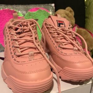 Pink Fila Sneaker
